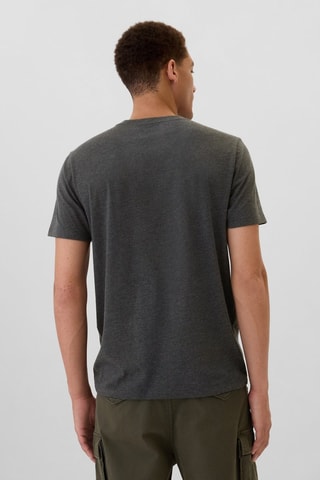 Camiseta - Antracita jaspeado