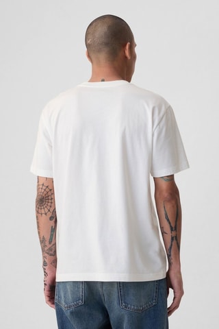 Camiseta relaxed - Blanco