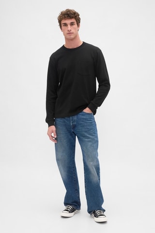 Camiseta relaxed - Negro
