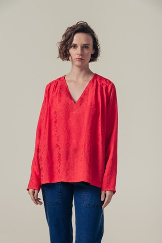 Blusa Fontana - Rojo
