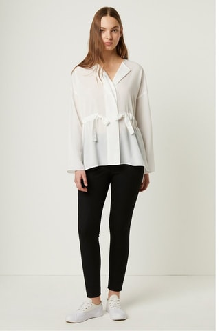 Blusa Crepe - Blanco