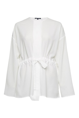 Blusa Crepe - Blanco