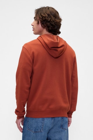 Sudadera polar - Rojo teja