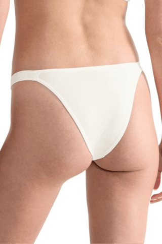 Tanga en coton biologique Go Casual - Blanc
