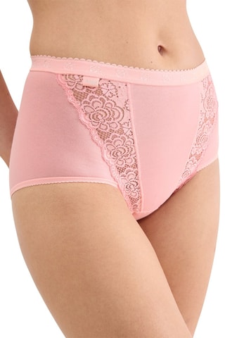 4 shortys taille haute Chic - Rose