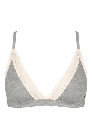 Brassière GO Ribbed H Bralette  - Gris