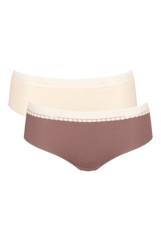 2 hipster - Beige et gris