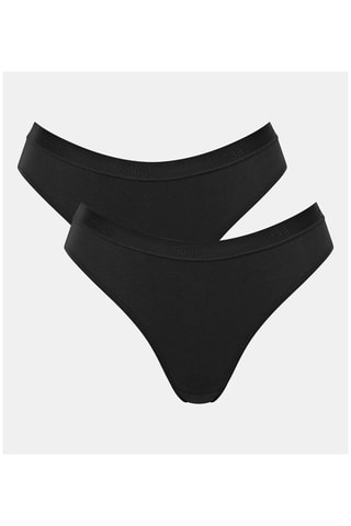 2 culottes Casual - Noir