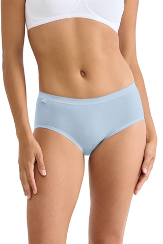 Culotte Basic H Midi - Bleu clair