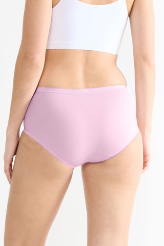 Culotte Basic H Midi - Rose clair
