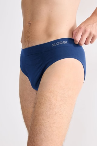 Slip GO Smooth Brief - Bleu marine