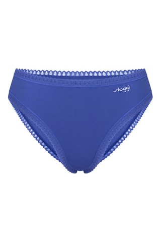 3 culottes GO Crush Hugh Leg - Bleu clair, bleu et blanc