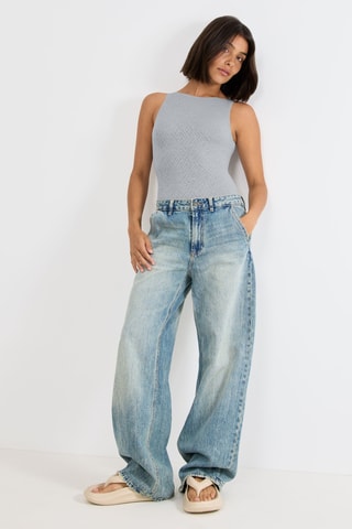 Body sans manches Zero Feel Bliss - Gris