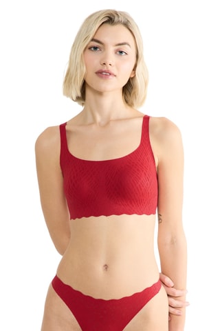 Brassière Zero Feel Bliss Festive - Rouge