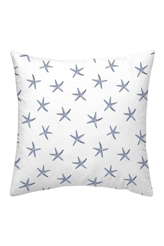 Taie d'oreiller en satin de coton 157 fils/cm² Blanes - Bleu cobalt