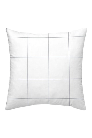 Taie d'oreiller en satin de coton 157 fils/cm² Borriana - Bleu cobalt