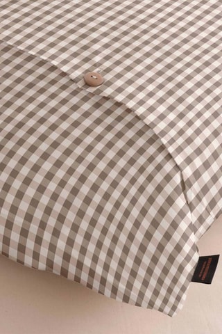 Taie d'oreiller en satin de coton 157 fils/cm² Prades - Moka