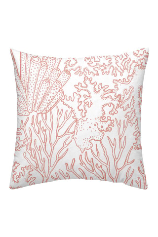 Taie d'oreiller en satin de coton 157 fils/cm² Begur - Corail