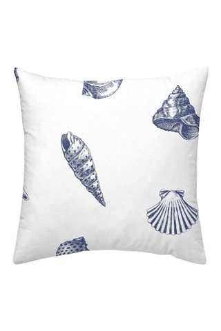 Taie d'oreiller en satin de coton 157 fils/cm² Dénia - Bleu cobalt