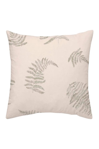 Taie d'oreiller en satin de coton 157 fils/cm² Biar - Beige et vert
