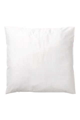Taie d'oreiller en satin de coton 157 fils/cm² - Blanc