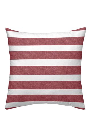 Taie d'oreiller en coton 78 fils/cm² Torrox - Rouge et blanc