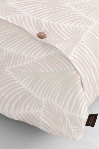 Taie d'oreiller en satin de coton 157 fils/cm² Nijar Beige  - Beige