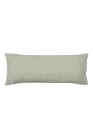 Taie d'oreiller en percale de coton 79 fils/cm² Aielo Verde Pequeño - Vert
