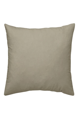 Taie d'oreiller en percale de coton 79 fils/cm² Lisa - Marron