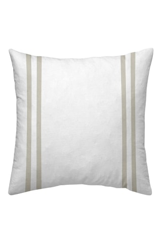 Taie d'oreiller en percale de coton 79 fils/cm² Oliva - Beige