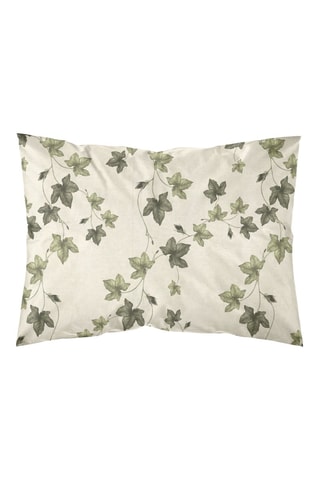 Taie d'oreiller en percale de coton 79 fils/cm² Navarres - Vert