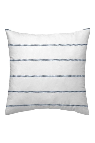 Taie d'oreiller en percale de coton 79 fils/cm² Piles - Bleu