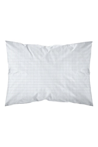 Taie d'oreiller en percale de coton 79 fils/cm² Calafat - Bleu
