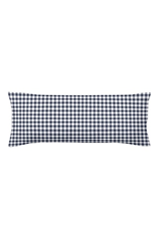 Taie d'oreiller en percale de coton 79 fils/cm² Calafat - Bleu marine