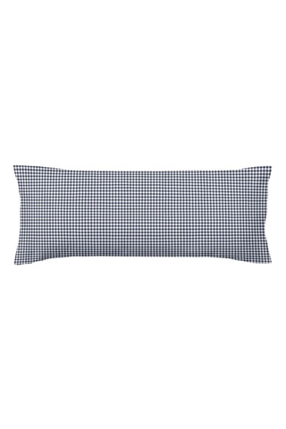 Taie d'oreiller en percale de coton 79 fils/cm² Calafat - Bleu marine
