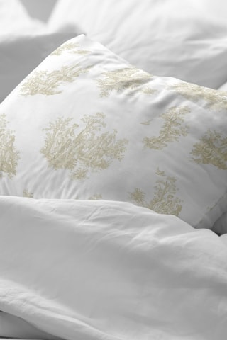 Taie d'oreiller en percale de coton 79 fils/cm² Godella - Beige