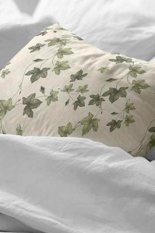 Taie d'oreiller en percale de coton 79 fils/cm² Navarres - Vert