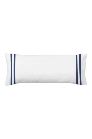 Taie d'oreiller en percale de coton 79 fils/cm² Oliva - Bleu