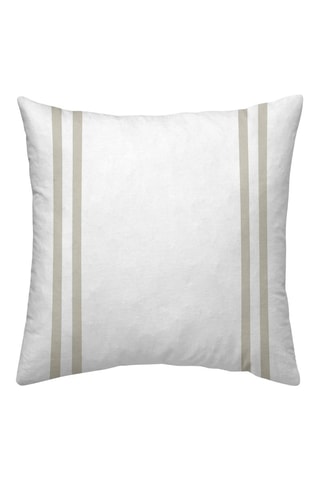 Taie d'oreiller en percale de coton 79 fils/cm² Oliva - Beige