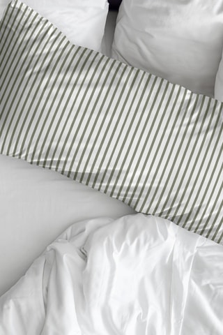 Taie d'oreiller en percale de coton 79 fils/cm² Tabarca - Vert