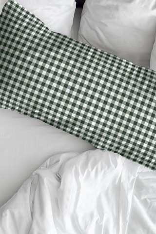 Taie d'oreiller en percale de coton 79 fils/cm² Aielo - Vert