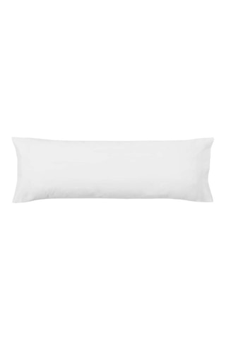 Taie d'oreiller en percale de coton 79 fils/cm² Optico - Blanc