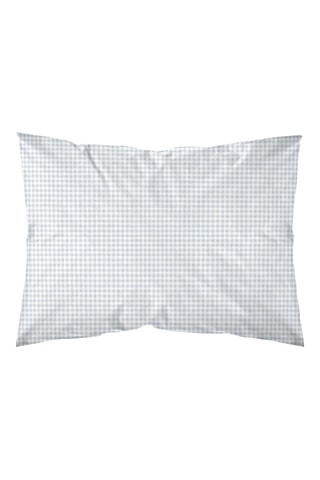 Taie d'oreiller en percale de coton 79 fils/cm² Calafat - Bleu