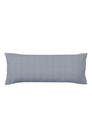 Taie d'oreiller en percale de coton 79 fils/cm² Calafat - Bleu marine