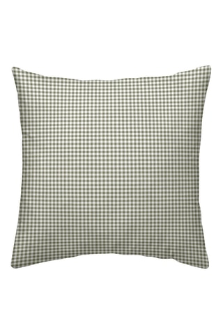Taie d'oreiller en percale de coton 79 fils/cm² Aielo Verde Pequeño - Vert