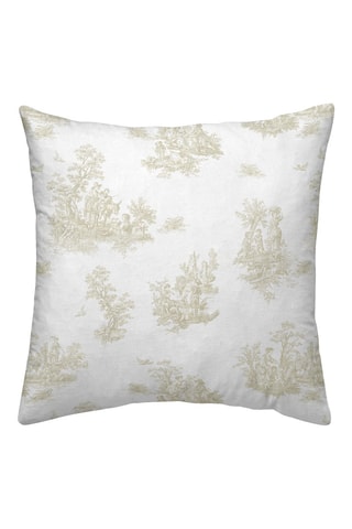 Taie d'oreiller en percale de coton 79 fils/cm² Godella - Beige