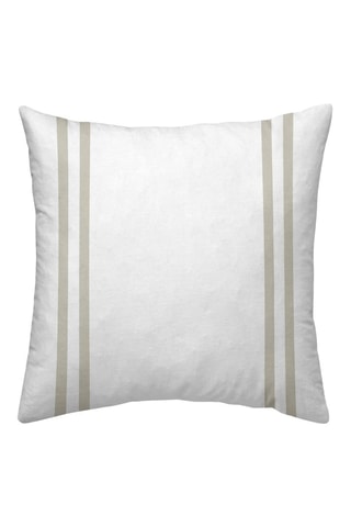 Taie d'oreiller en percale de coton 79 fils/cm² Oliva - Beige