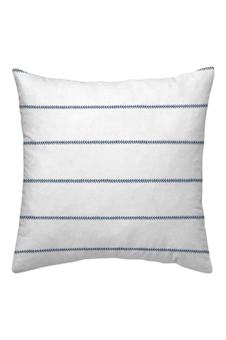Taie d'oreiller en percale de coton 79 fils/cm² Piles - Bleu