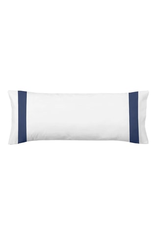 Taie d'oreiller en percale de coton 79 fils/cm² Portitxol - Bleu