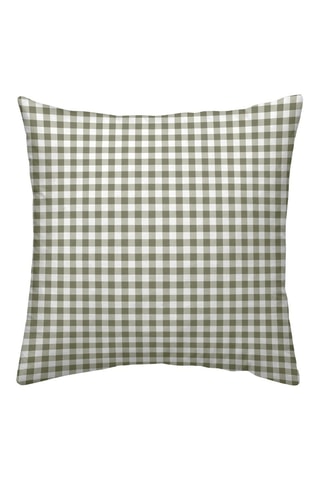 Taie d'oreiller en percale de coton 79 fils/cm² Aielo - Vert